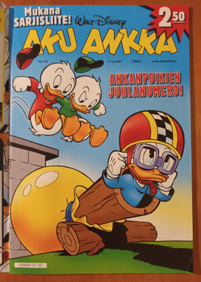 Aku Ankka 42/ 2007, sarjisliite