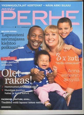 PERHE n:o 5 2013 Wilson Kirwa & Perhe. Rakas kotini.