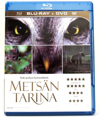 Metsän tarina Blu Ray + DVD
