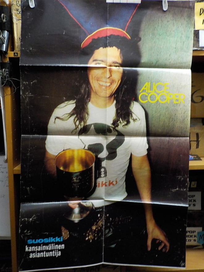 ALICE COOPER - 70-LUVUN SUOSIKKI JULISTE