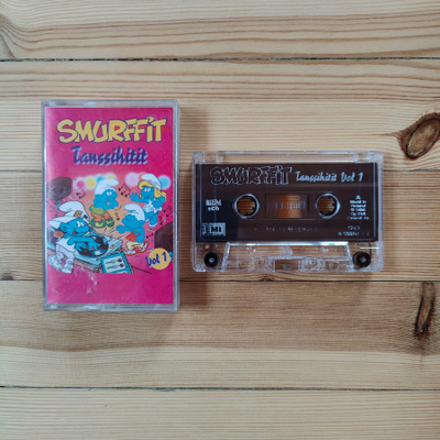 Smurffit - Tanssihitit Vol 1. c-kasetti