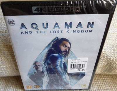 Aquaman Lost Kingdom 4K (muoveissa) [4K UHD + Blu-ray]