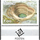 Åland 1995 Yleismerkit 7,00 mk välilöpari logo ** LaPe 094 - pikkukuva 1