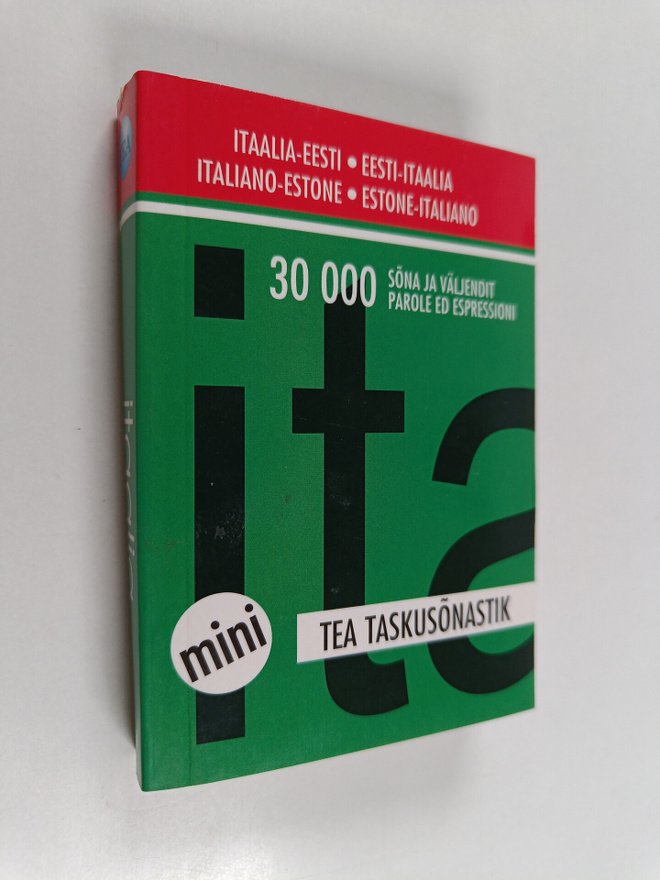 TEA mini taskusonastik : itaalia-eesti/eesti-itaalia = Di...