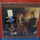 TOPI SORSAKOSKI & AGENTS - BESAME MUCHO EX/EX FIN -87 LP - pikkukuva 1