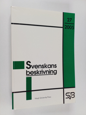 Svenskans beskrivning 27 : förhandlingar vid Tjugoförsta ...