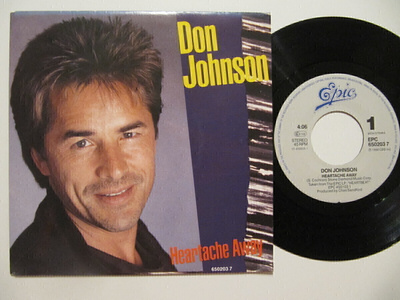 Don Johnson Heartache Away 7" sinkku