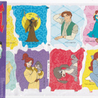 MLP 1930 MLP 1931  Disney Anastasia Kiiltokuva-arkit - pikkukuva 1