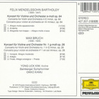Mendehlsson / Bruch: Violin concertos - pikkukuva 2