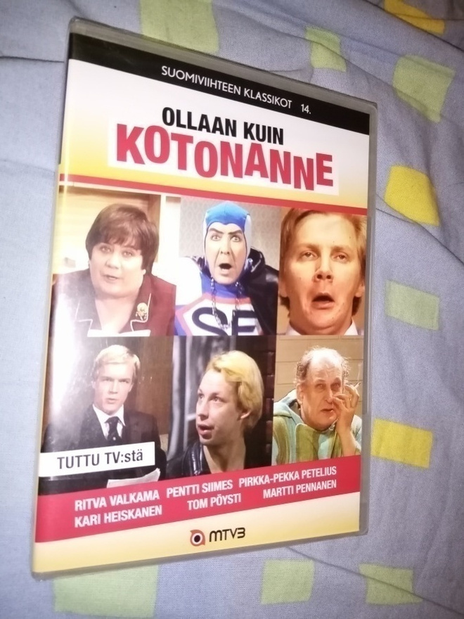 DVD : OLLAAN KUIN KOTONANNE ( UUSI )