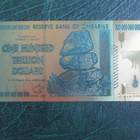 ZIMBABWE ONE HUNRED TRILJON DOLLAR GOLD (K12-86) - pikkukuva 1