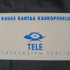 Postimerkkivihko Kauas kantaa kaukopuhelu 1991 - pikkukuva 2