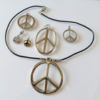 Peace riipukset (rauhan korut) 6 kpl - pikkukuva 1