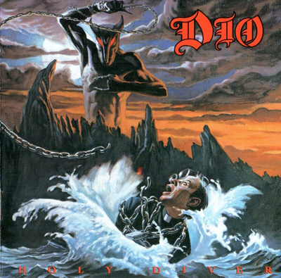 Dio - Holy Diver (CD) VG++!! Vanha painos