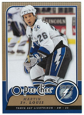 08-09 O-Pee-Chee #202 Martin St. Louis