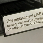 LP-E17 1500 mAh akku Canon-kameraan - pikkukuva 3