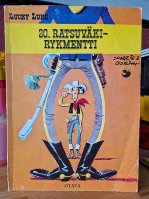 Lucky Luke 20. Ratsuväkirykmentti. 1PAINOS