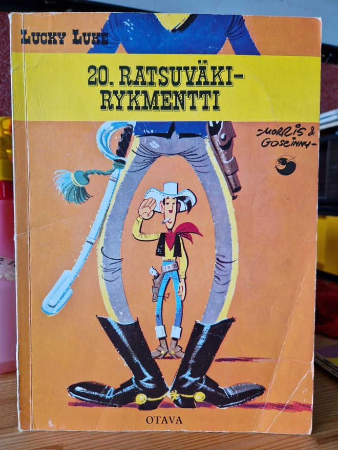Lucky Luke 20. Ratsuväkirykmentti. 1PAINOS