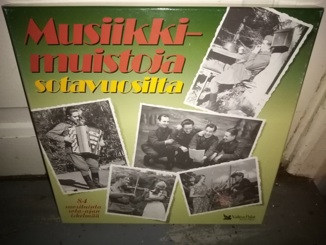 7LP Musiikkimuistoja sotavuosilta boxi (Sis.pk:t)