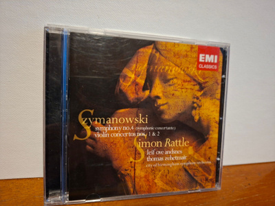Szymanowski:Symphony No.4/Violin Concertos Nos.1&2-Rattle CD