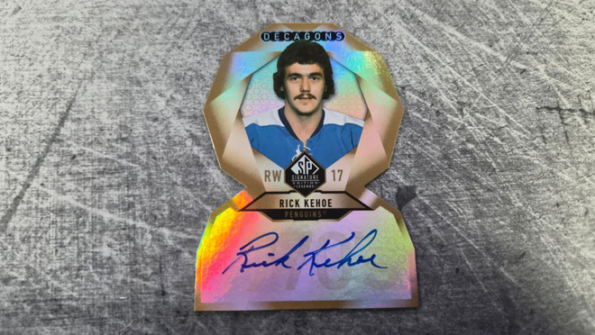 Rick Kehoe 2020-21 SP Legends Decagons Auto