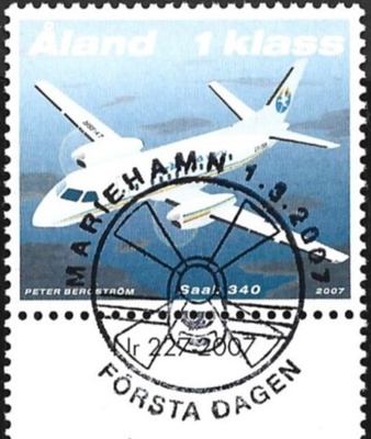 Ål 2007  Postilento 1. lk  välilöpari numero EPL LaPe 277