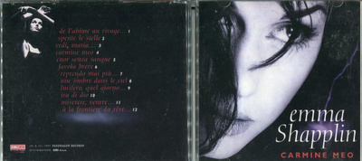 EMMA SHAPPLIN . CD-LEVY . CARMINE MEO
