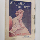 Grant Allen : Återkallad till livet - pikkukuva 1