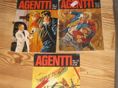 Agentti 1 & 8 & 12 v. 1975