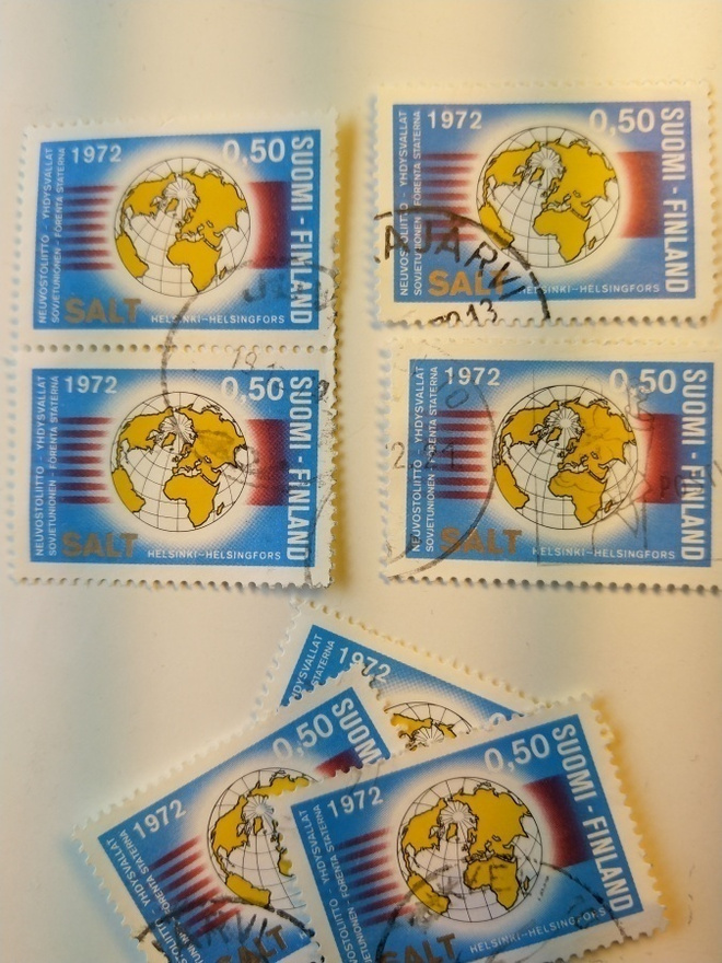 SALT 1972 postimerkki 0,50 markka