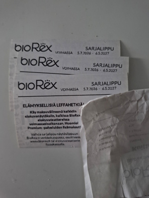 Biorexlippuja