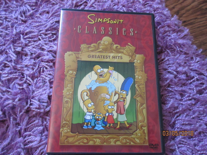 Simpsonit Classics -Greatest hits- dvd