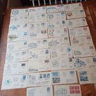 1950-1958 34 eri ensipäiväkuorta. Lape yht.273e - pikkukuva 1