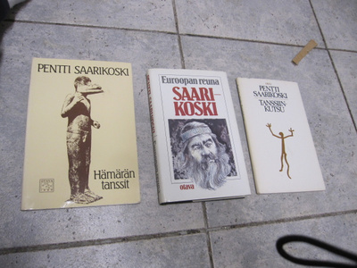 PENTTI SAARIKOSKI 3 KIRJAA