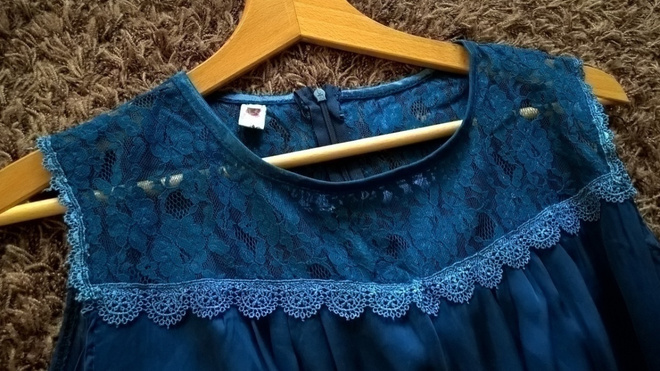 Sininen Shikha London Mekko /  Juhlamekko - koko M