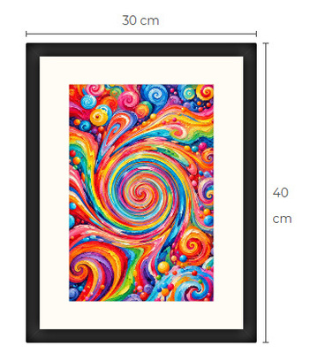 Uusi Abstrakti art print Limited Edition