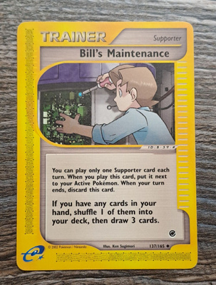 Bills maintenance 137/165!