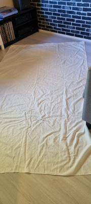 Sivuverhot,mitat 250 x 148 cm.