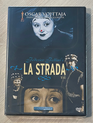 Federico Fellini: LA STRADA (1954) Anthony Quinn (UUSI)