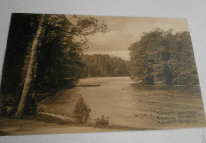 Viipuri, Monrepos, rantakuva, SMY S 1, No. 6 mv pk, ei p.