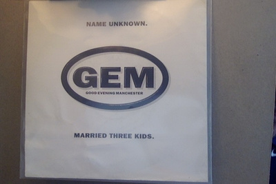 GOOD EVENING MANCHESTER :: NAME UNKNOWN :: VINYYLI 7" FIN-91
