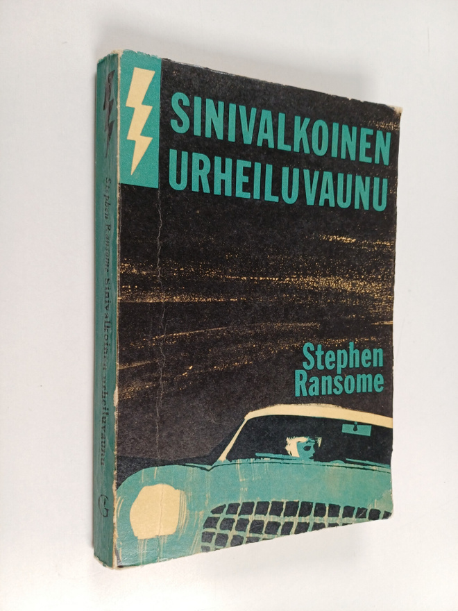 Stephen Ransome : Sinivalkoinen urheiluvaunu : salapoliis...