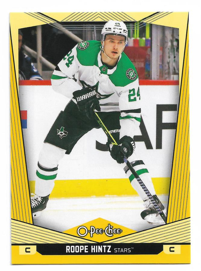 2024-25 O-Pee-Chee Yellow #44 Roope Hintz