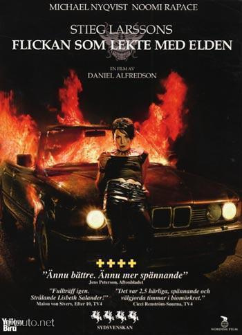 Flickan Som Lekte Med Elden  -  DVD