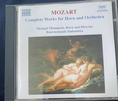 Mozart: Complete Works for Horn and Orchestra cd