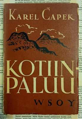 Karel Capek - Kotiinpaluu (nid.)
