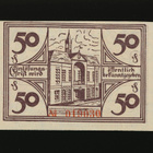 Saksa Notgeld 50 Pfennig, Goldberg 1921 - pikkukuva 2