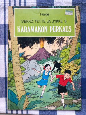 Veikko Tette Jykke #5: Karamakon purkaus. 1977. 1.p.