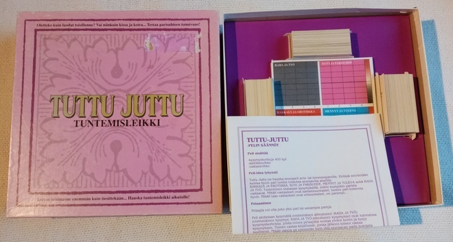 Tuttu Juttu tuntemisleikki (Nelospelit, 1992)