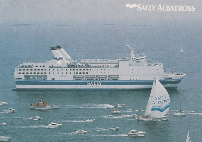 LAIVAKORTTI - M/S SALLY ALBATROSS